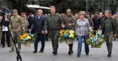 ​Житомирщина вшанувала пам’ять захисників та відзначила кращих до Дня Захисників та Захисниць України