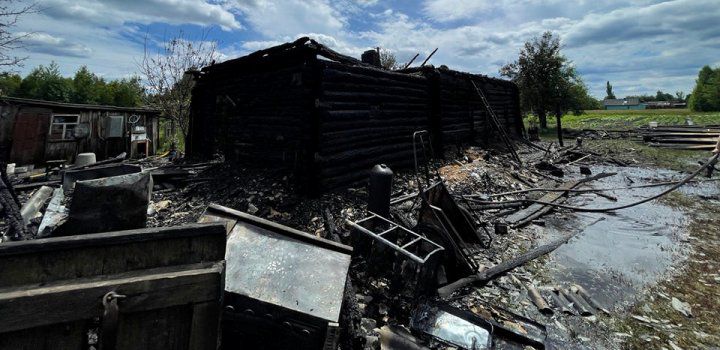 ​На Овруччині згорів приватний житловий будинок